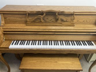 Charles Walter Upright Piano - Hand Built In USA - Mint Condition