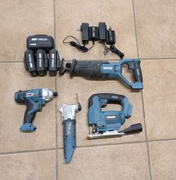 Impact Drill, Oscillating Multi-Tool, Jigsaw & Reciprocating Saw