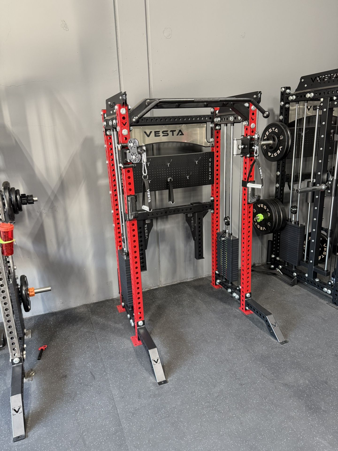 Vesta Fitness PRO SERIES 2-1 Ultimate Half Rack Functional Trainer/Gym Equipment/ Home Gym/ Fitness/ FREE DELIVERY 🚚 