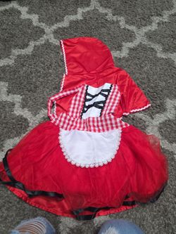 Little red riding hood costume 9-12 months
