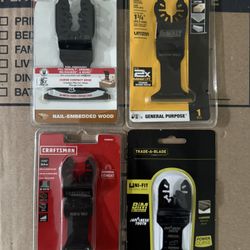 Multitool Oscillating Blades. New