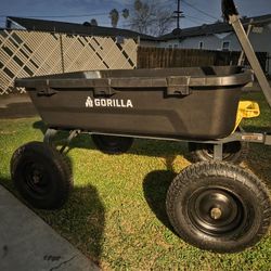 Gorilla Carts 12 cu. ft. Dump Cart / Wagon