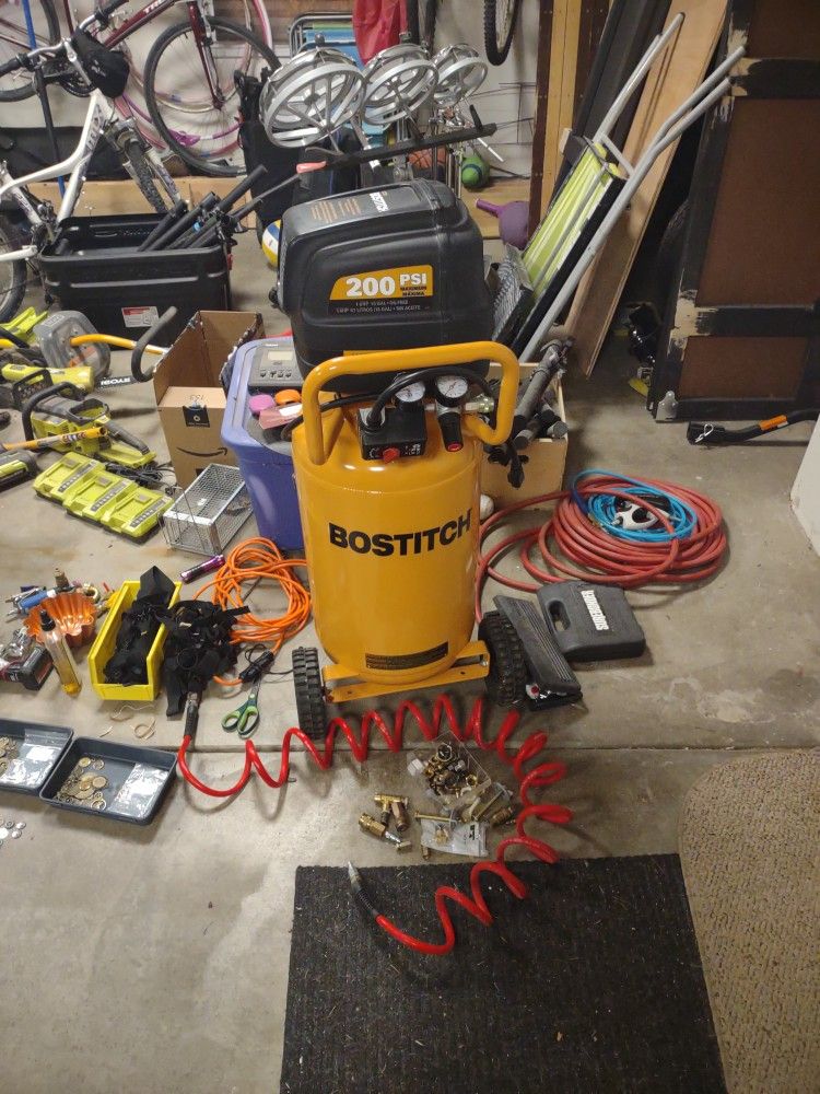 Bostitch/DeWalt 200 PSI 15 Gallon Air Compressor