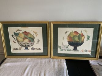 Vintage Style Fruit Bowl Still Life Prints