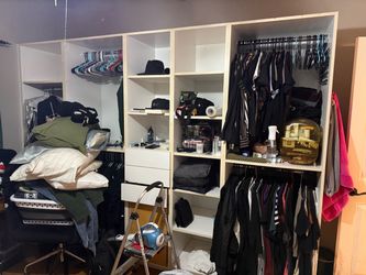 Full Closet with drawers