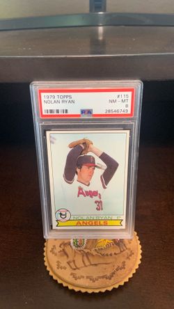 1979 Topps Nolan Ryan PSA 8