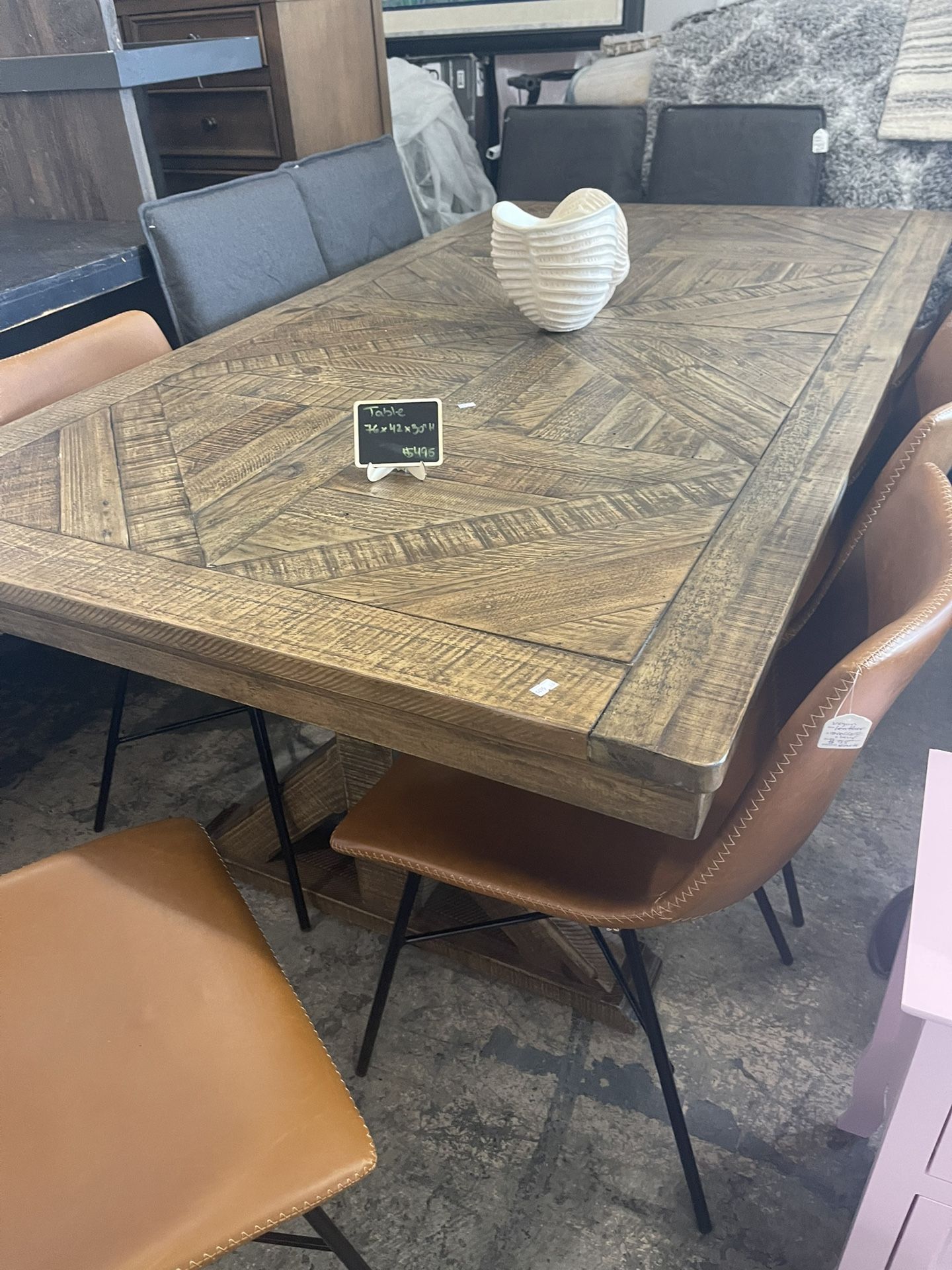 Solid Wood Dining Table Delivery Available