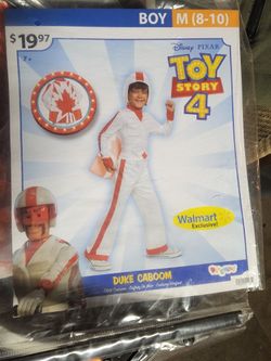 Duke Kaboom Kids Costume Size 8"10