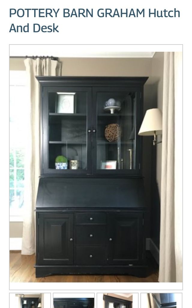 POTTERY BARN GRAHAM Hutch And Desk