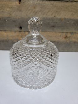 Dome Butter Dish,Glass, Vintage Avon TOP ONLY