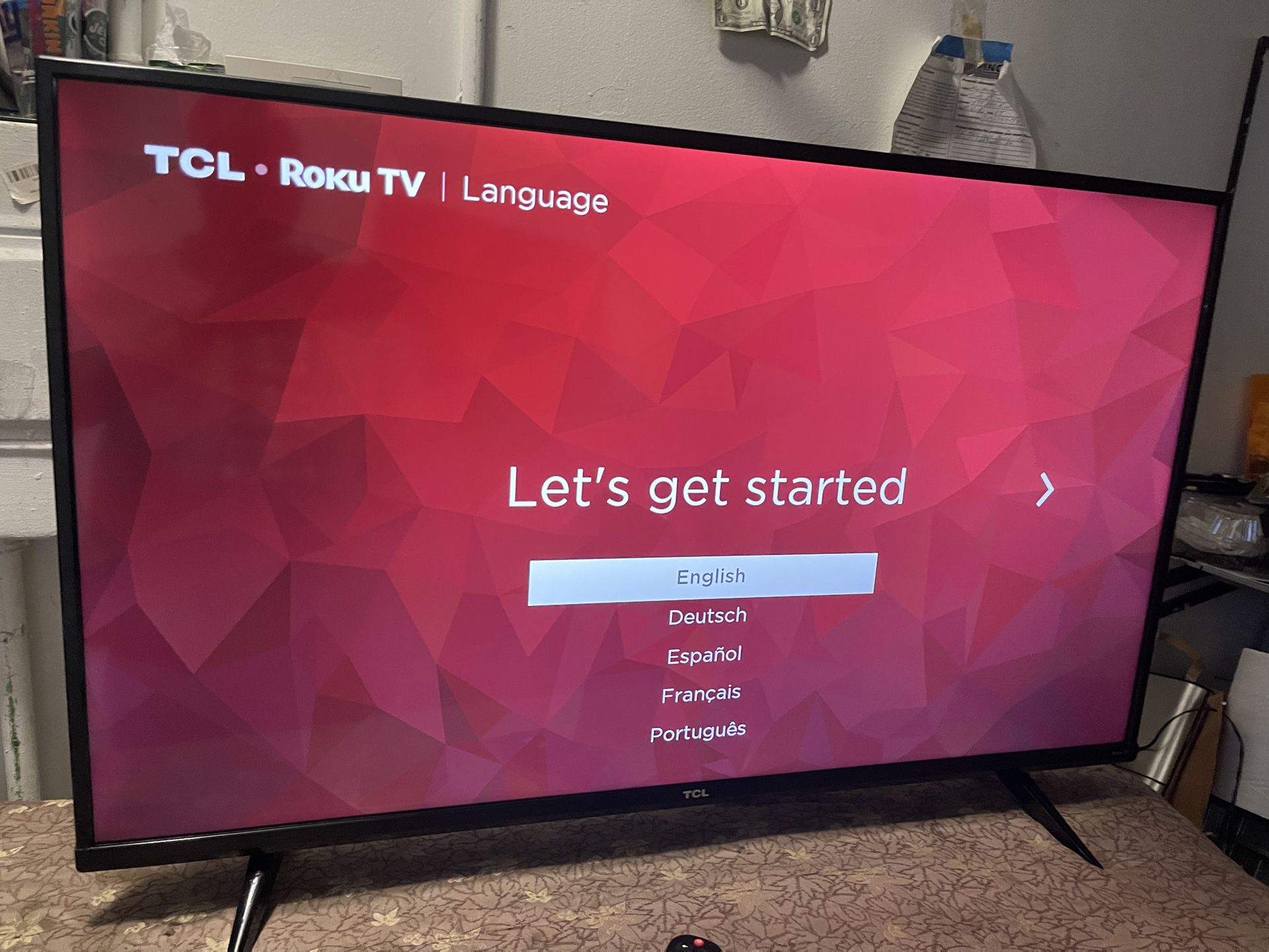 43 Inches TCL Roku Smart TV