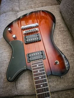 Neck through ultra Schecter electric guitar humbuckers coil split made in Korea