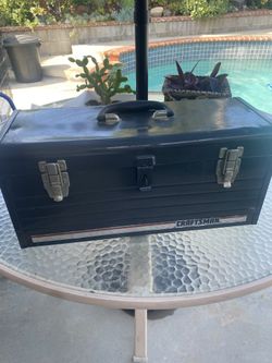 Craftsman Toolbox with Drawer and Misc Stuff