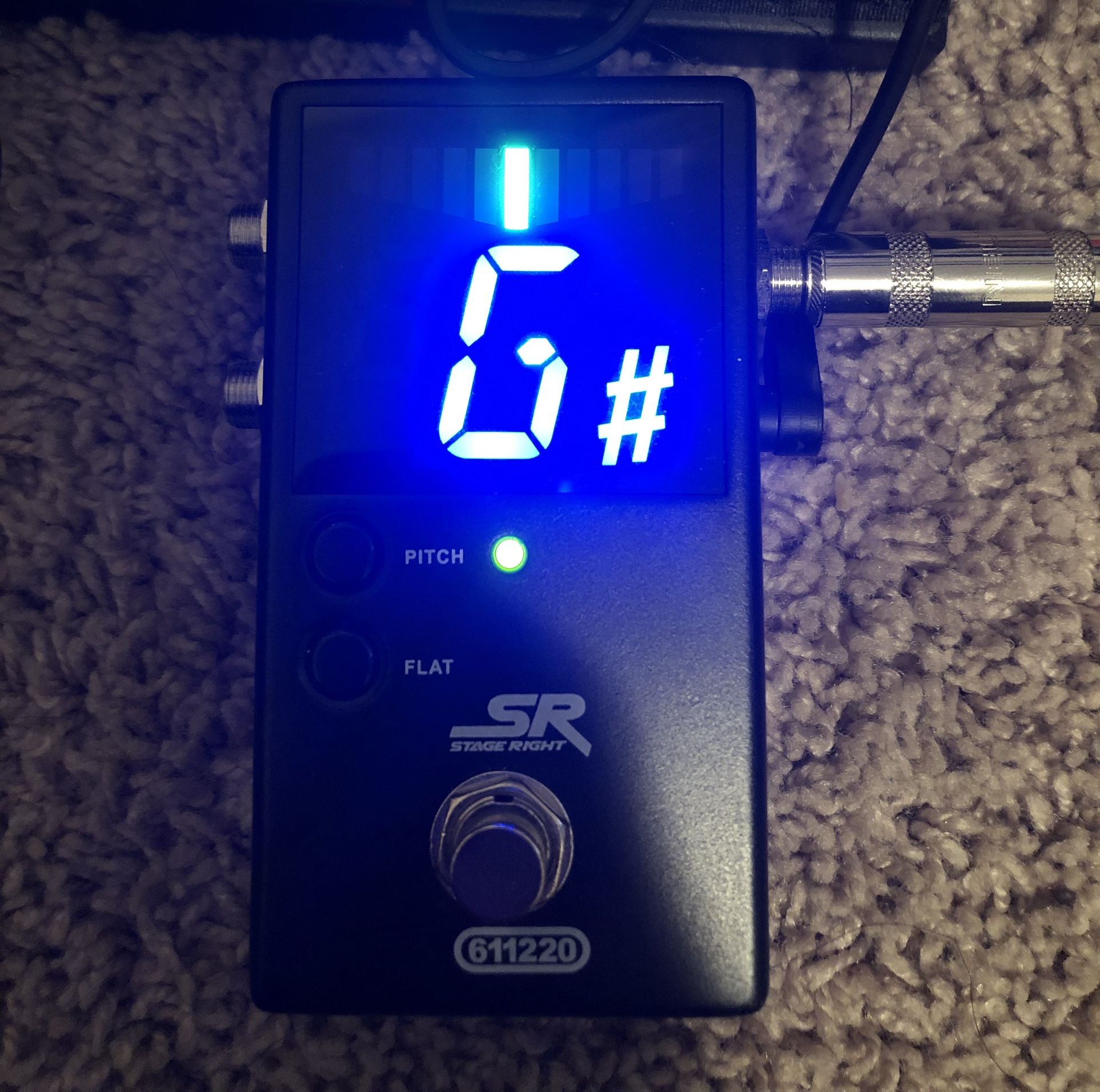 Monoprice Chromatic Tuner Pedal 