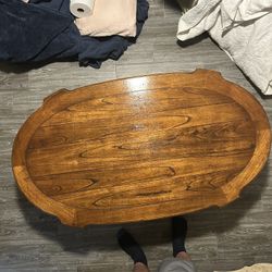 Antique Solid Wood Coffee Table