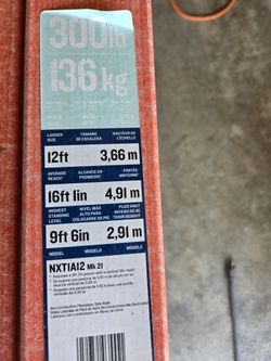 12 Foot A FRAME LADDER