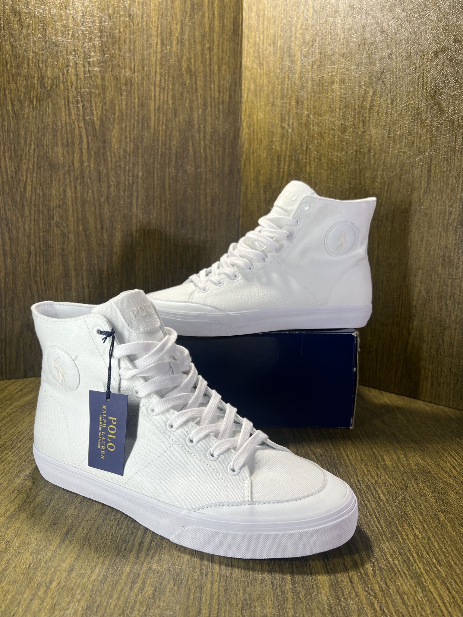 Kufeiti Women's Embroidered High Top Canvas Sneakers - White Floral Lace-Up Comfortable Casual Shoes
