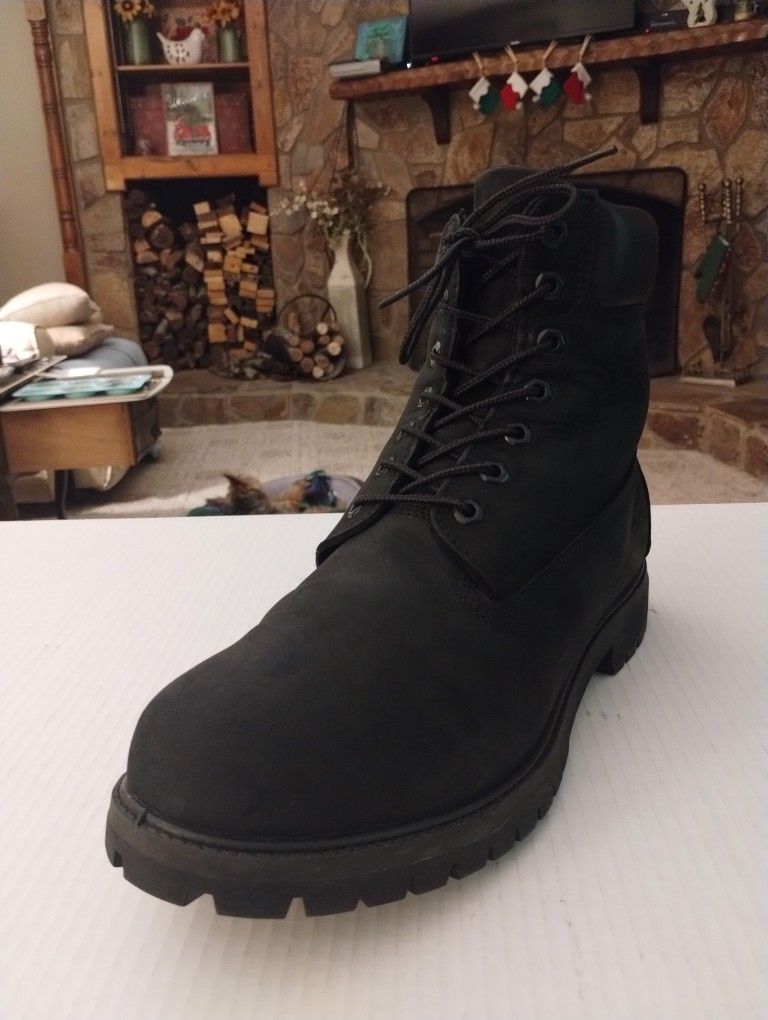 (Size-12M) Men's Timberland® Premium 6-Inch Boot - Black, soft toe