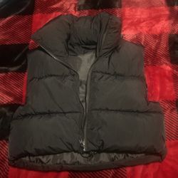 Crop Puffer Vest 