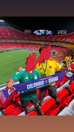 Colombia vs Ghana Matchday Scarf Bufanda
