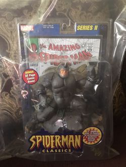 SPIDER MAN CLASSICS RHINO 2001