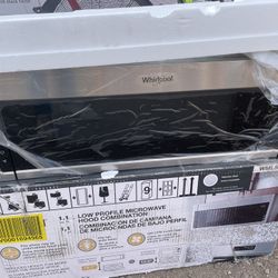 Whirlpool Microave Hood Combination