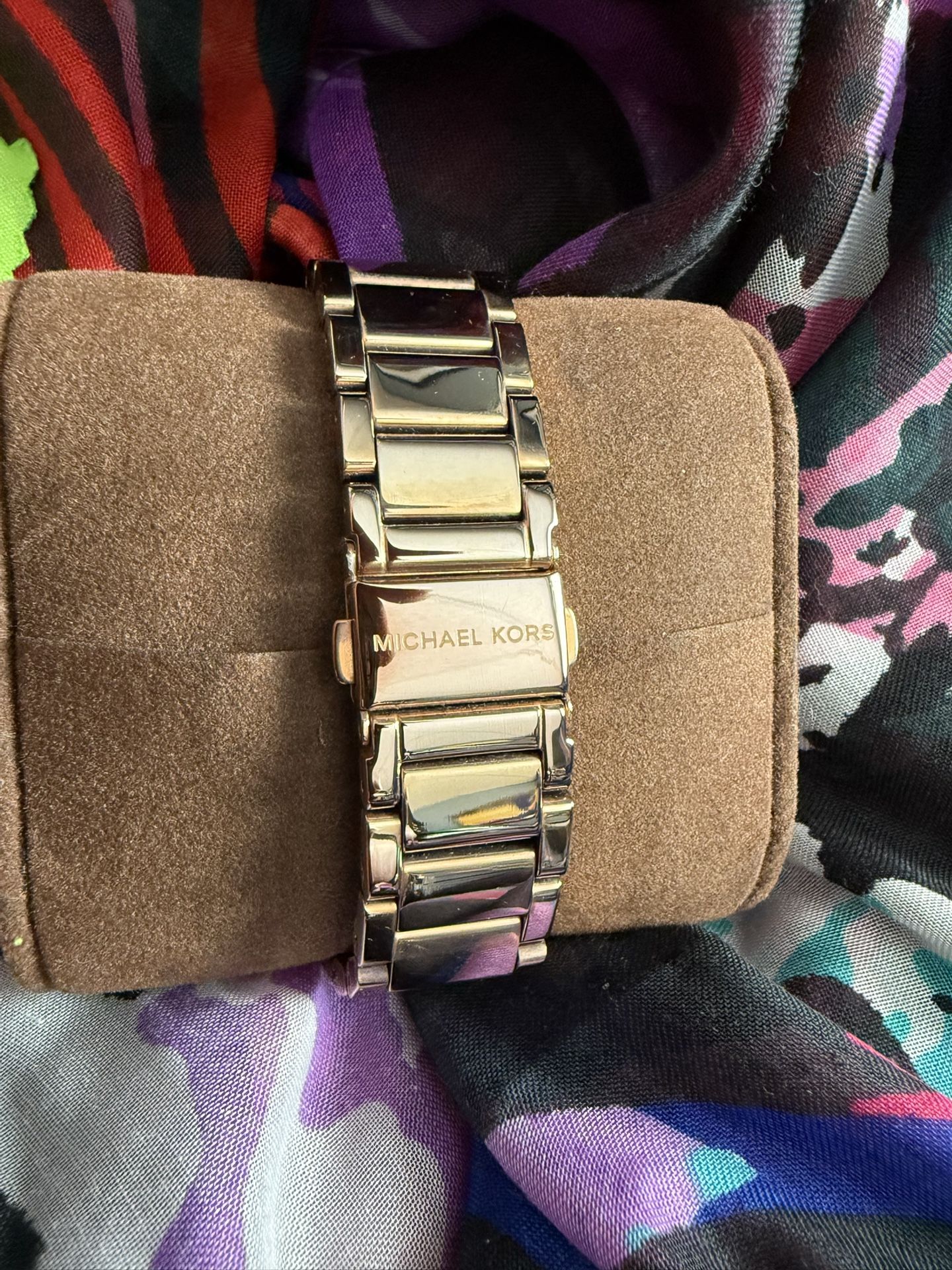 Michael Kors Women's Parker MK5491 watch, rose gold, NEW Battery