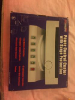 New in box Power Control Center with Surge Protection