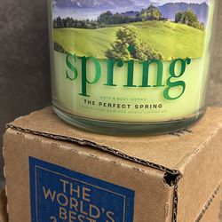 New 3 Wick candle