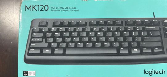 Logitech Keyboard & Mouse Desktop Combo