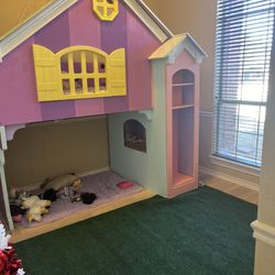 Little Girl Doll House Bed 