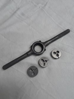 Steel handle die