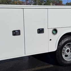 Knapheide Service Truck Bed With Hitch - Excellent Condition