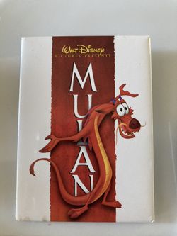 1998 Disney Mulan pins