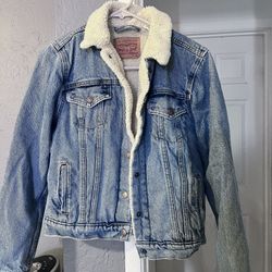 Jean Jacket Sherpa Women's 