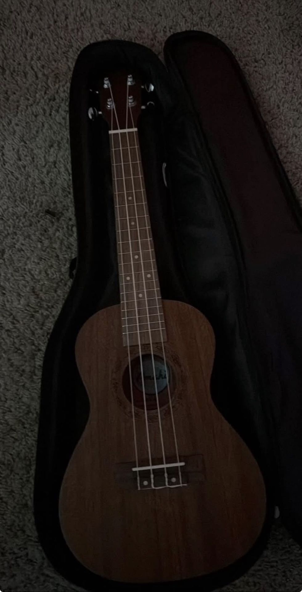 Amahi Mahogany, Arched Back, Travel Size – Thin Body Ukulele