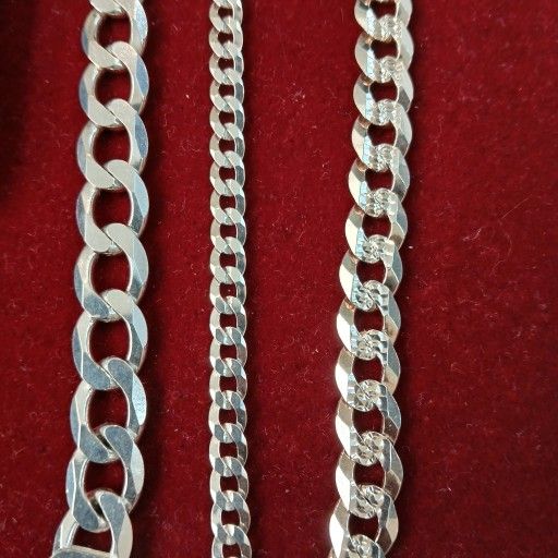 925 Silver Necklaces & Bracelets