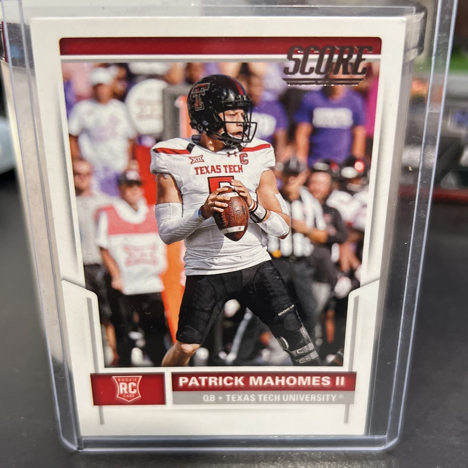 Panini Patrick Mahomes Rookie SCORE Card