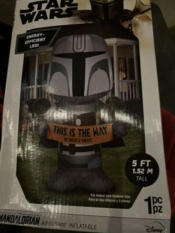 Halloween/christmas  Inflatable Mandalorian 