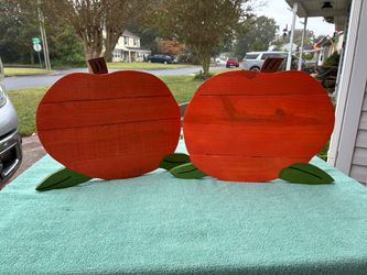 Wood Pumpkin Decor