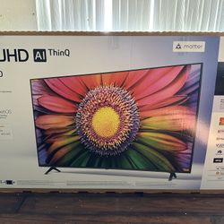 Brand New LG 55” 4K Smart TV – Open Box