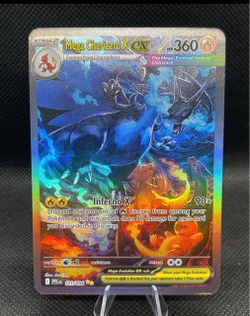 Mega Charizard X ex Pokémon Card 125/094 PFL