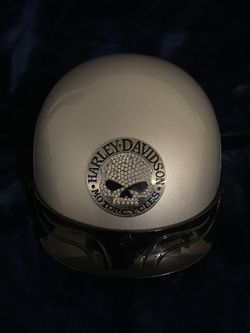 Harley Davidson Helmet Diamond Skull Helmet