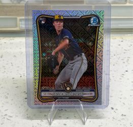 Jacob Misiorowski Rookie 2026 Bowman Chrome Mojo Refractor