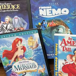 Walt Disney DVDs (set of 7)