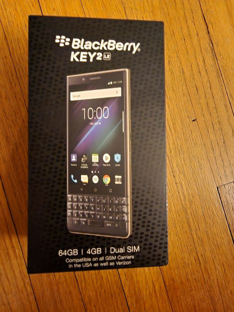 Brand New Sealed Blackberry Key 2 LE 