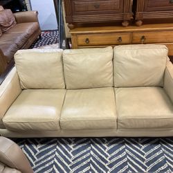 Leather Couch 