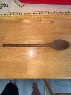 Vintage Kellogg's Wooden Spoon Premium Collectible RARE