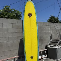 9’8” Chuck Dent Longboard Surfboard