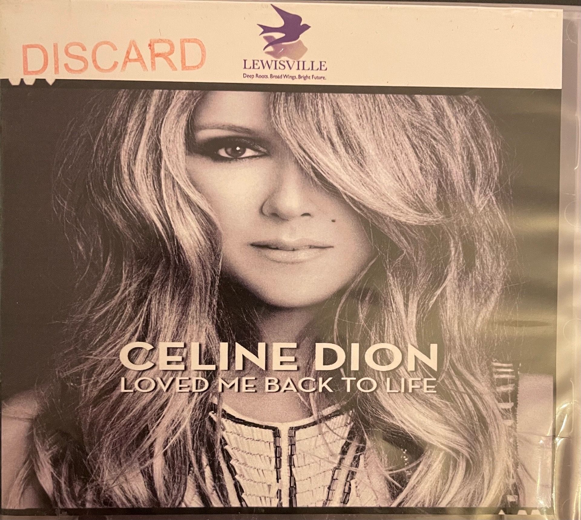 CELINE DION Loved Me Back To Life (CD-2013)